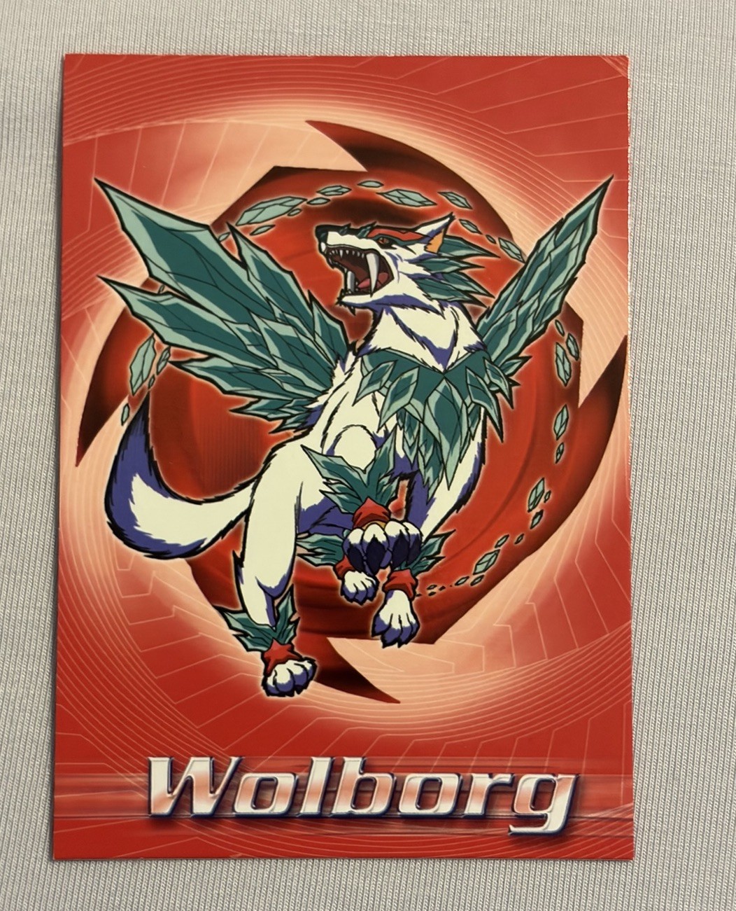 2003 Cards Inc Beyblade Wolborg #41 - Rara