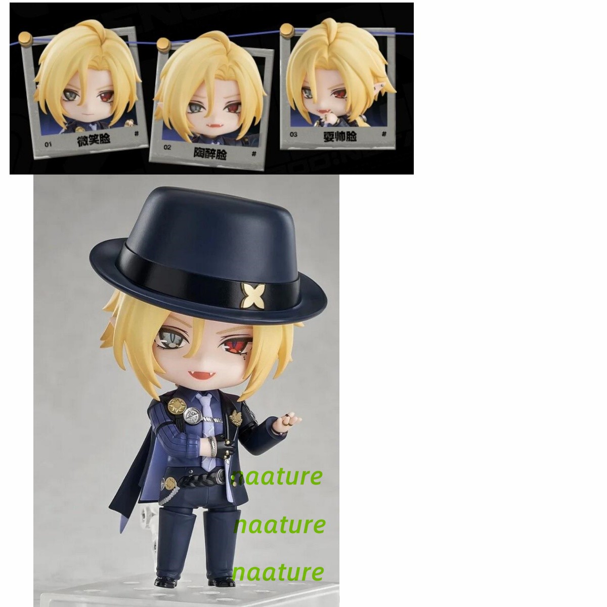 miHoYo Zenless Zone Zero Hugo Vlad Collectible Action Figure Limited Model H10cm