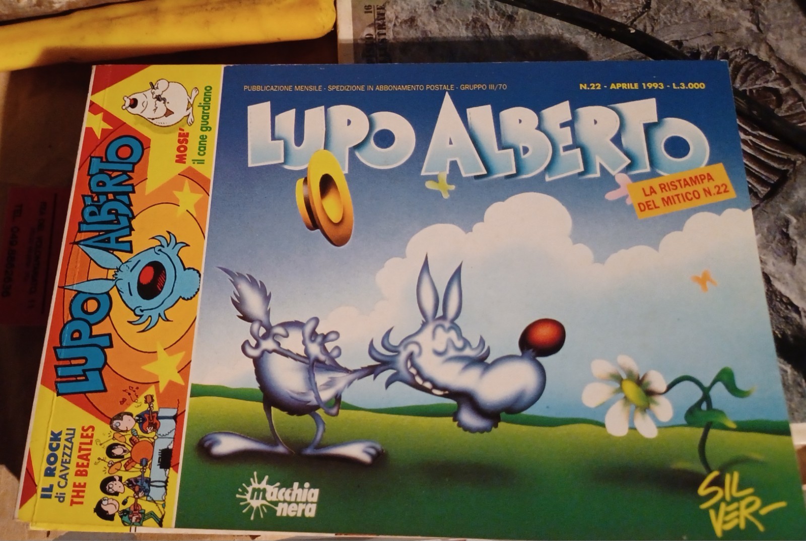 Lotto Comico, Lupo Alberto, Asterix, Cattivik, Andrea Capp