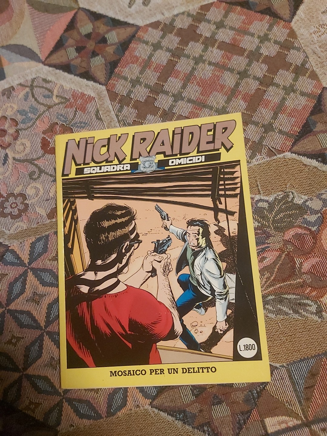  Sergio Bonelli Editore : Nick Raider n. 18 Mosaico Per Un Delitto