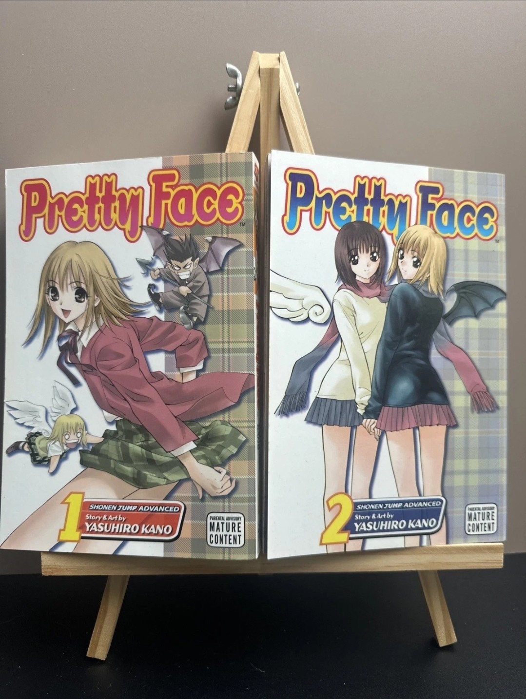 Pretty Face Manga Vol 1-2 Shonen Jump Yasuhiro Kano