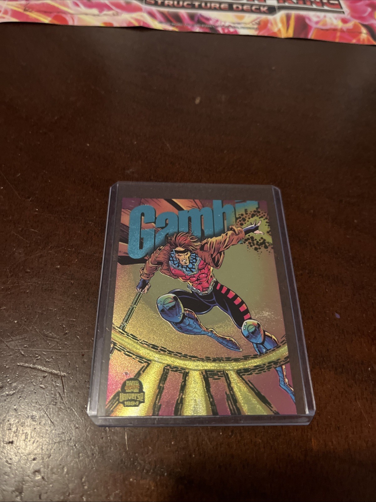 Gambit - 1994 Fleer Marvel Universe Series V 4/9 Gold Limited Edition NM