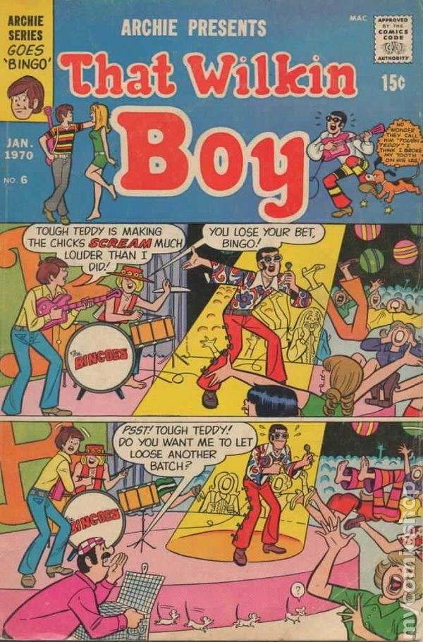 That Wilkin Boy #6 FN 1970 Immagine Stock