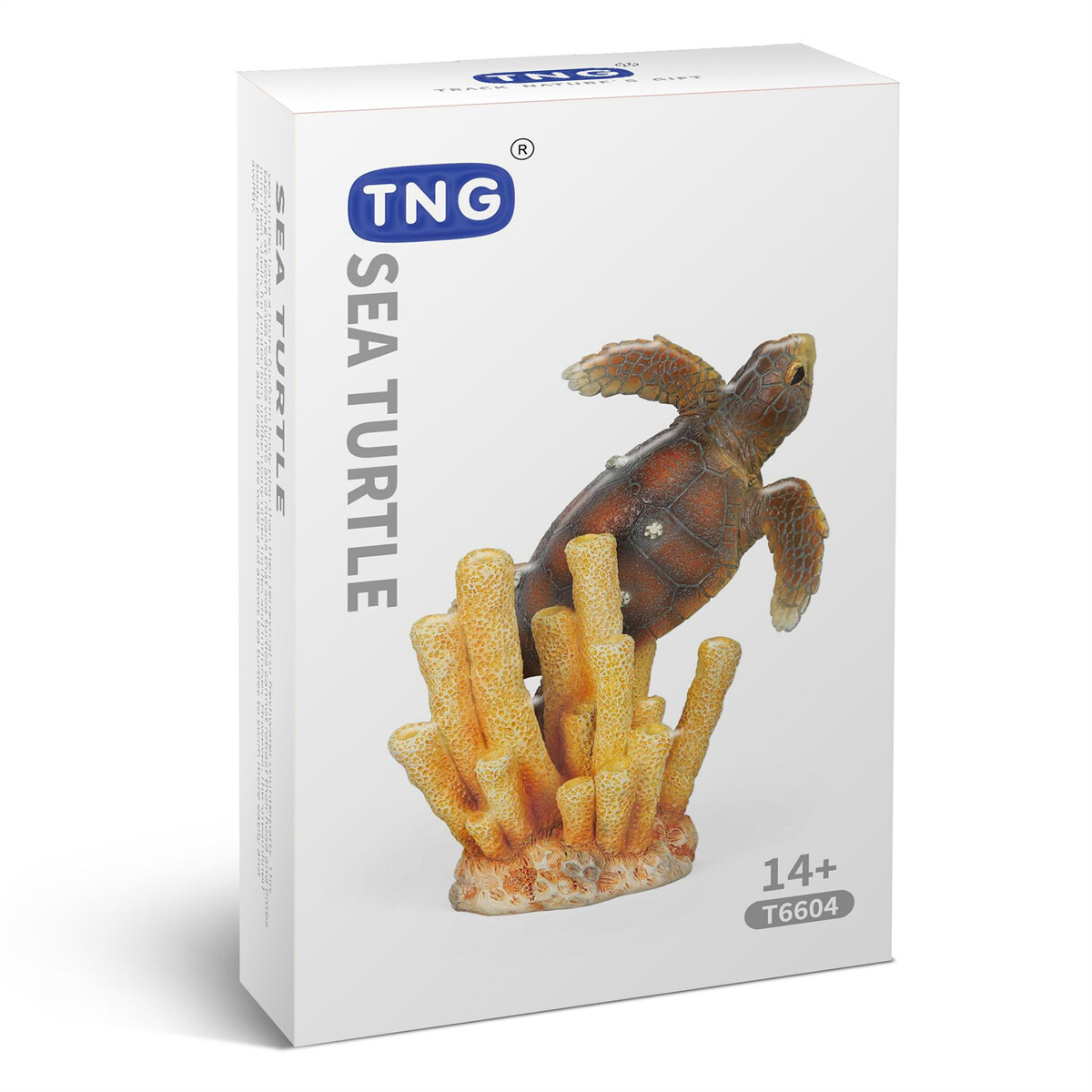 Modellino TNG serie animali marini tartaruga marina modello decorazione regalo adulto