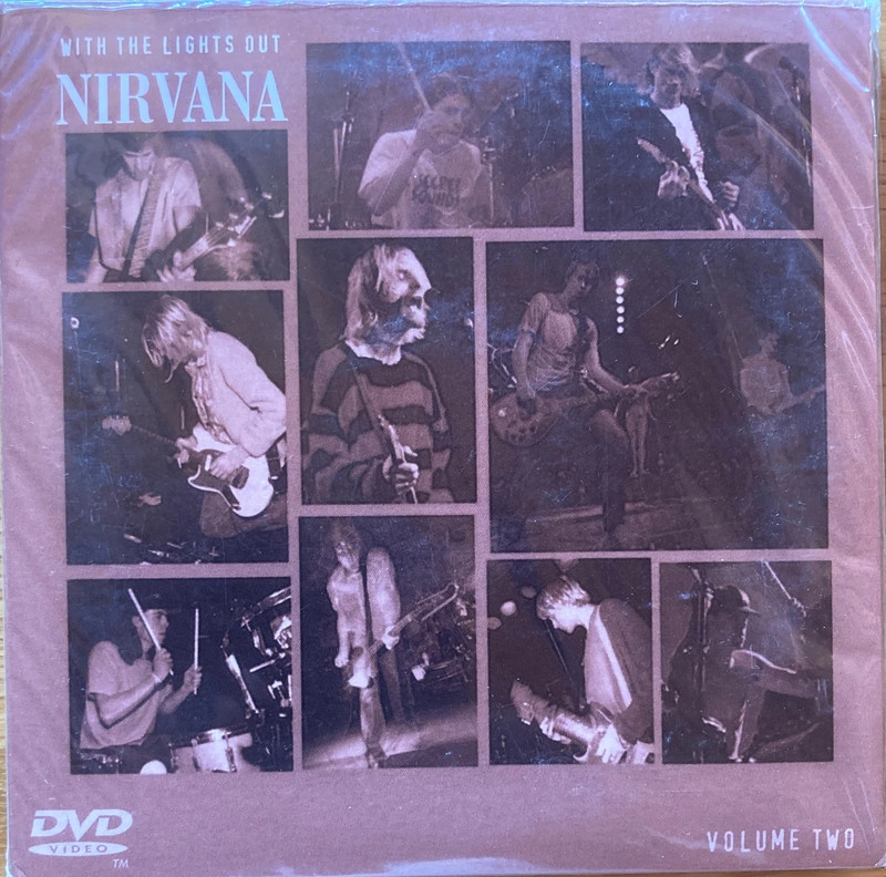 Nirvana "with the lights out" rare édition digipack 2 CD + DVD neuf !