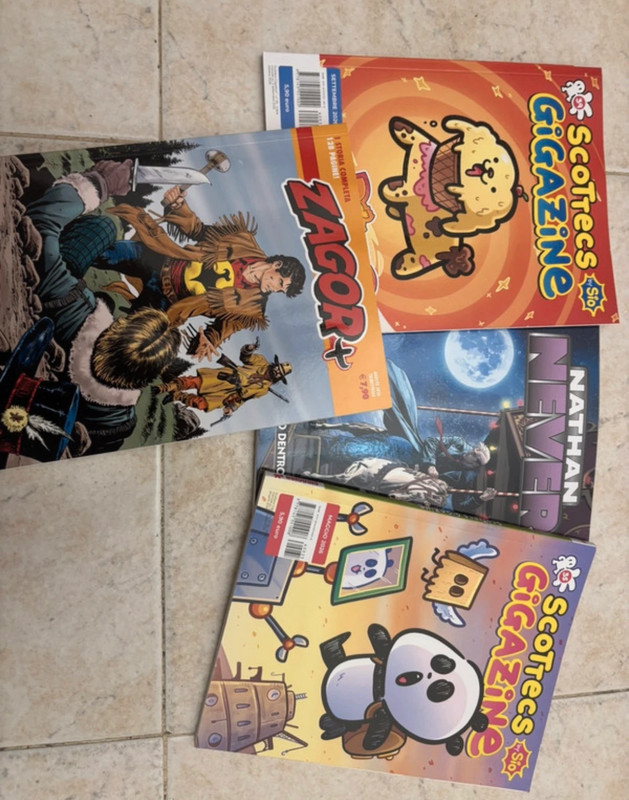 Lotto Fumetti Zagor, Nathan Never, Scottecs (10)
