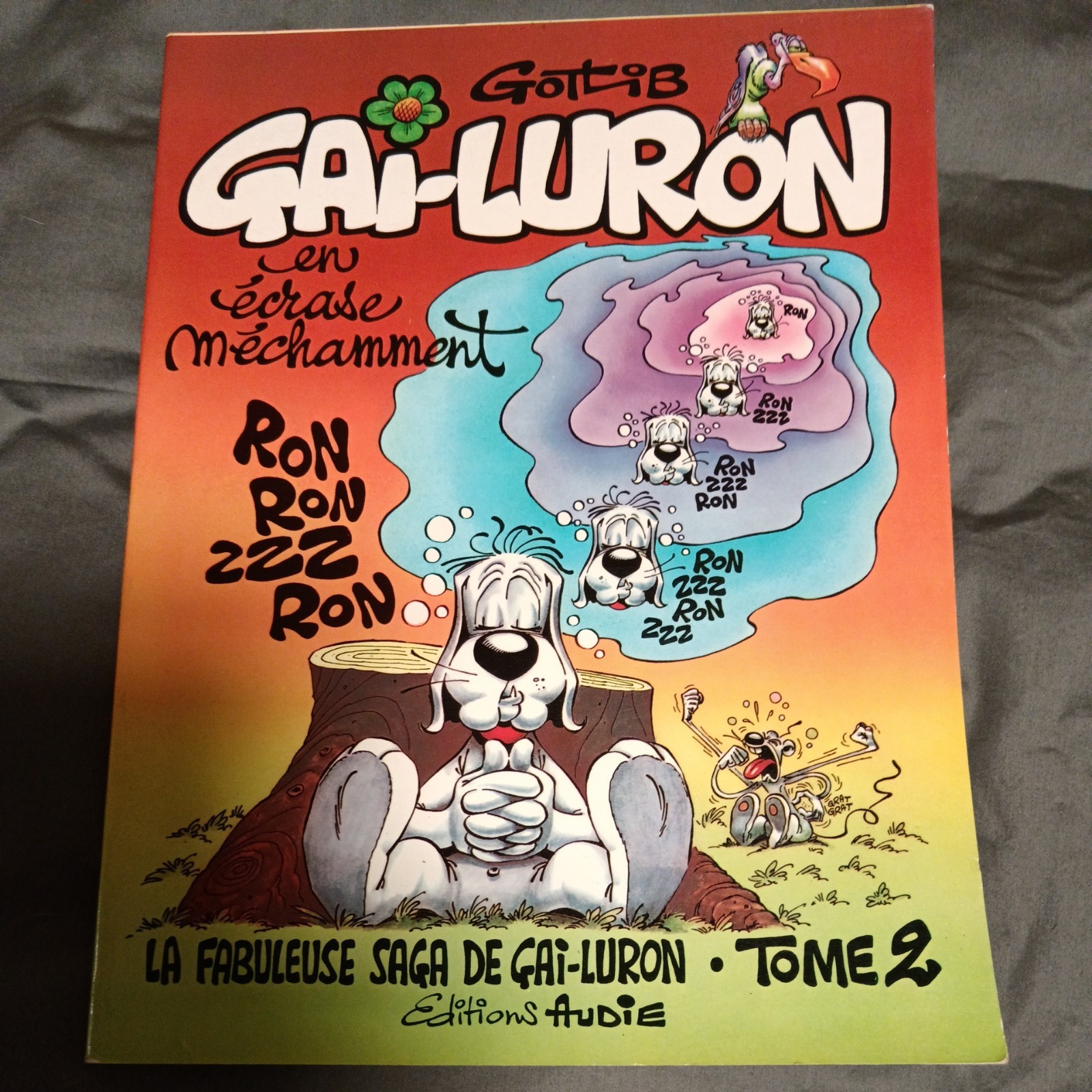 GOTLIB GAI LURON TOME 2  1E EDITION 1975 NEUF