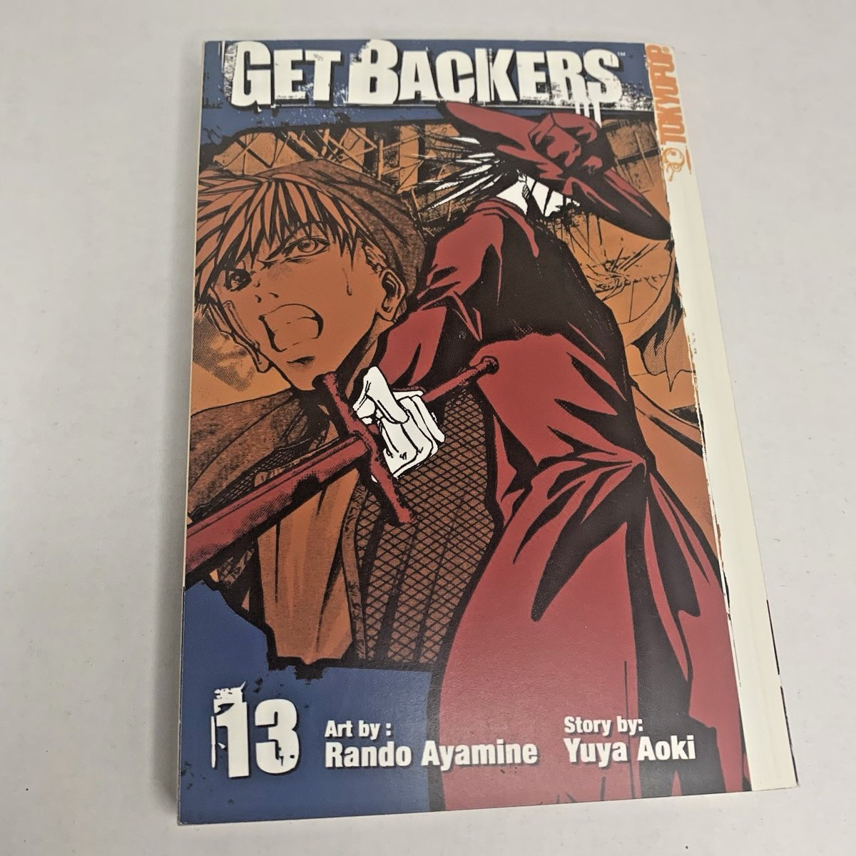 Get Backers manga volume 13 prima stampa 2006 TokyoPop leggi una volta