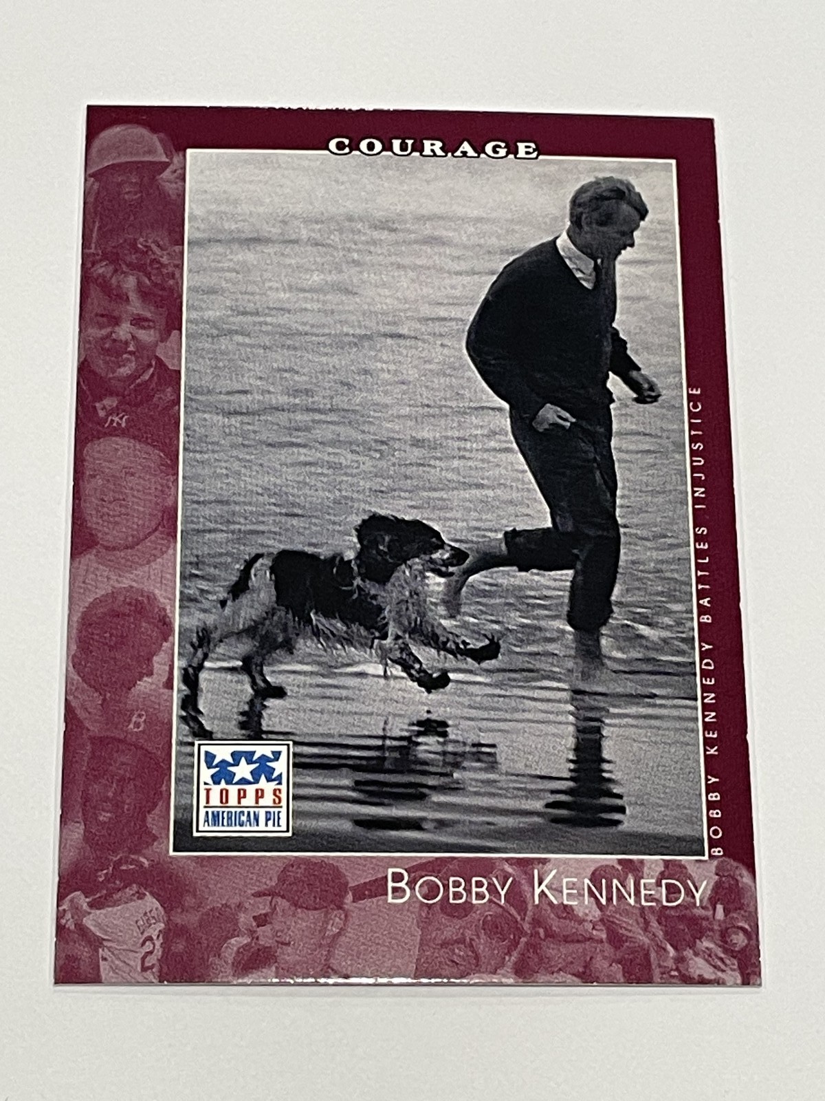 2002 Topps American Pie Spirit of America #92 - Bobby Kennedy - Coraggio