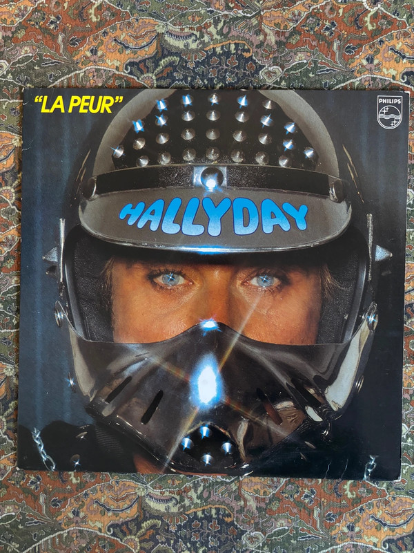 Vinyl - Hallyday - La Peur