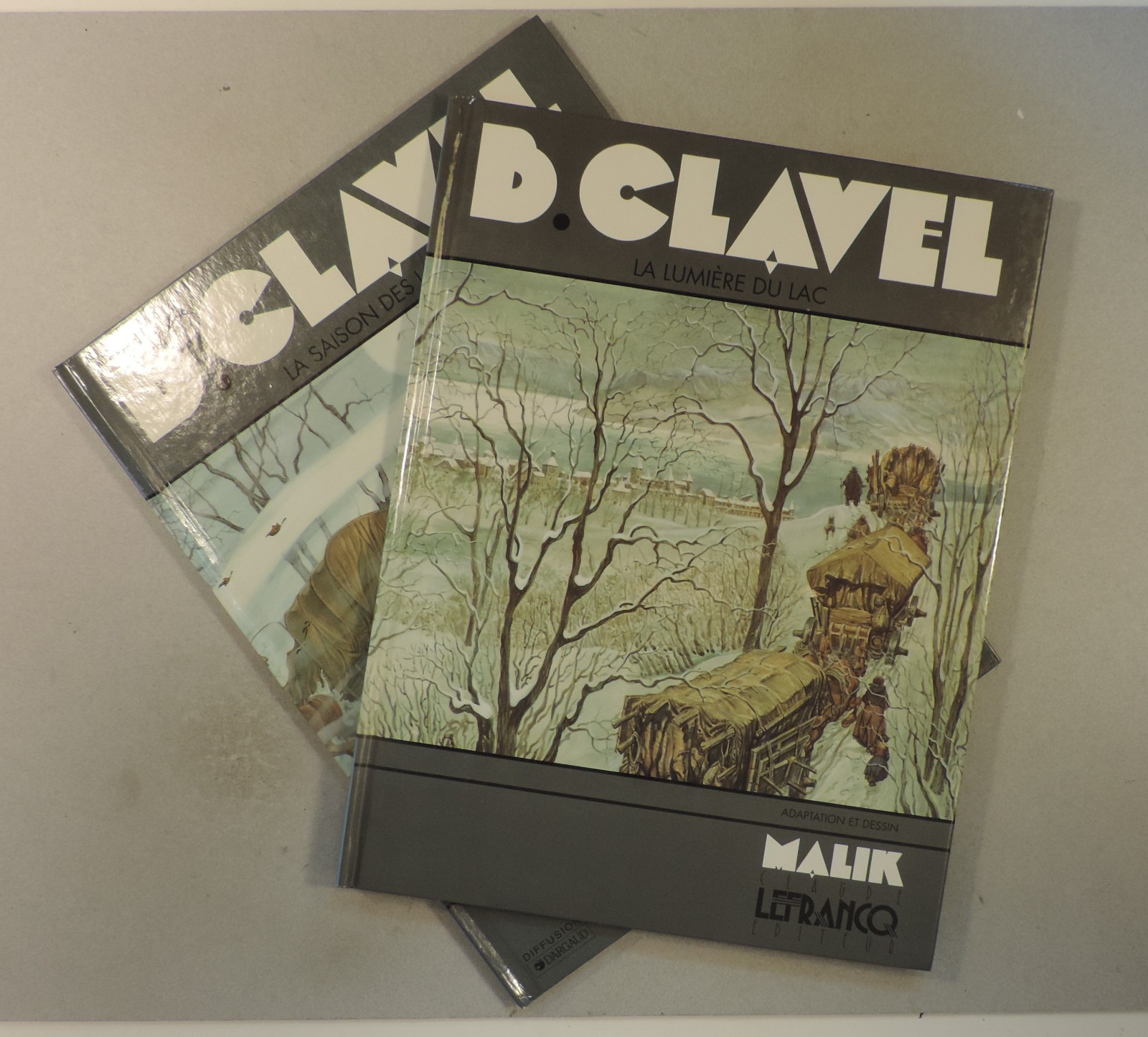 Colonnes du ciel complet en 2 vol  Malik Clavel Lefrancq EO TBE