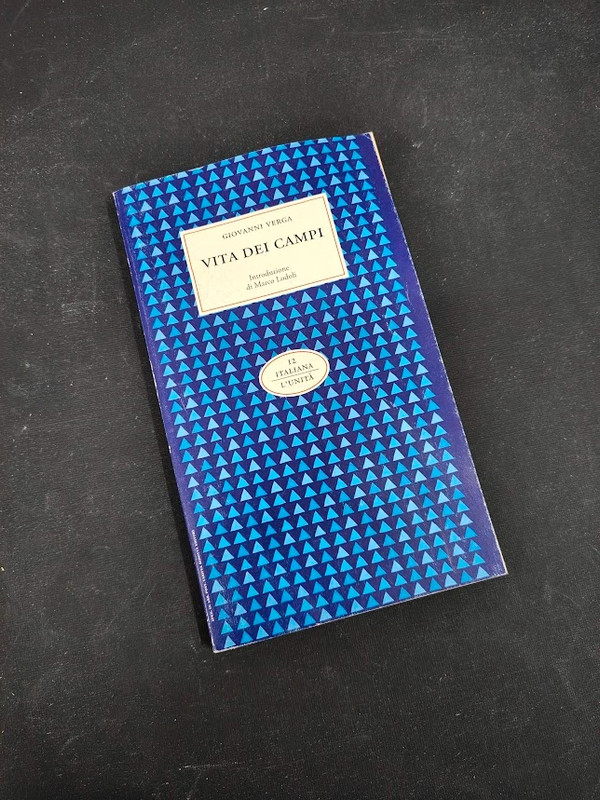 Giovanni Verga Vita Dei Campi Libro L'Unita Italiana