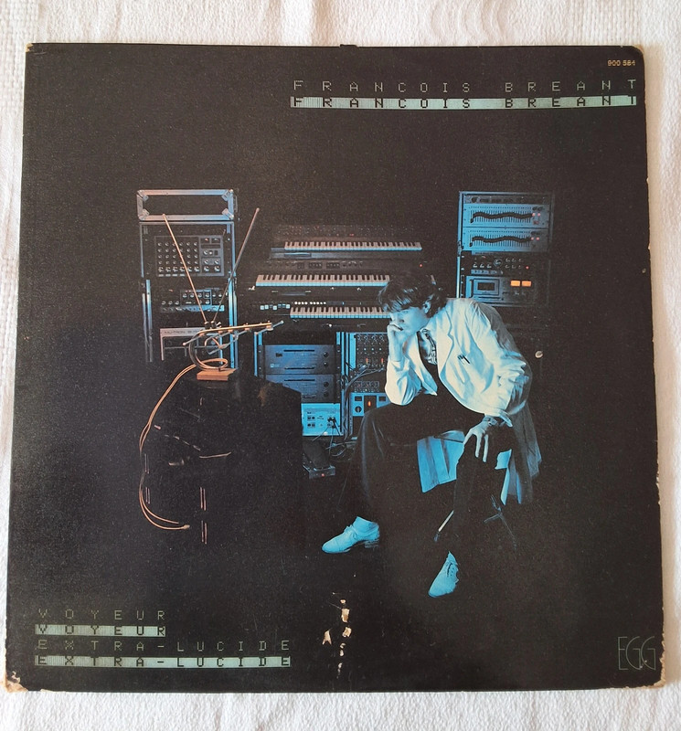 Vinyle 33t François Breant ”Voyeur Extra-Lucide”
