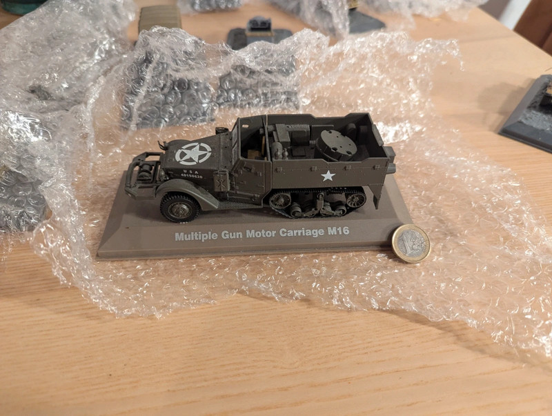 Miniature militaire - Multiple Gun Motor Carriage M16