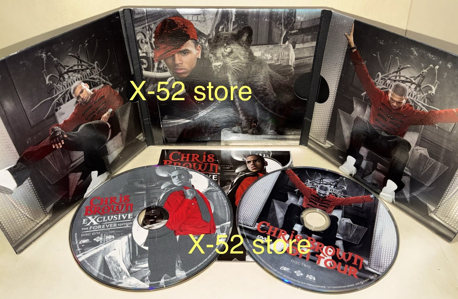 Chris Brown Exclusive Forever Edition CD 20 Track album with BONUS Tour DVD