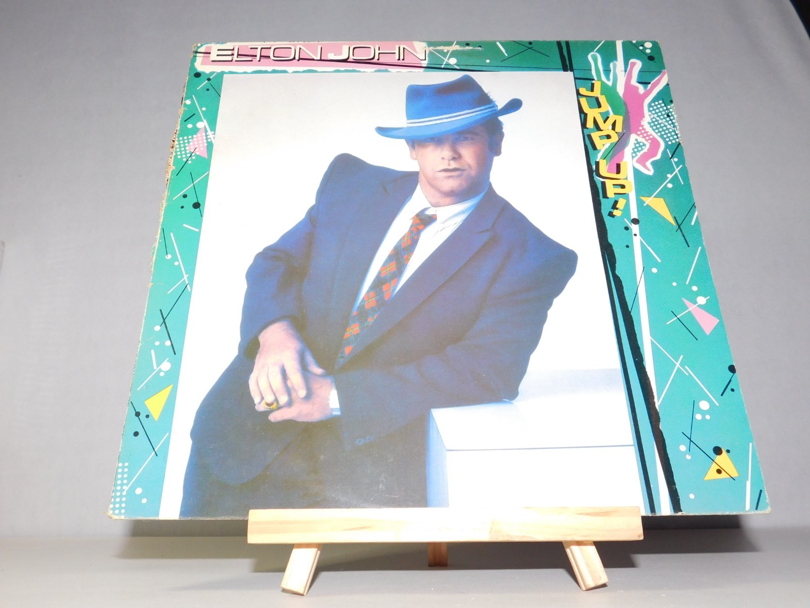 Elton John Jump Up! LP Vinyl Record 1982 Good Condition