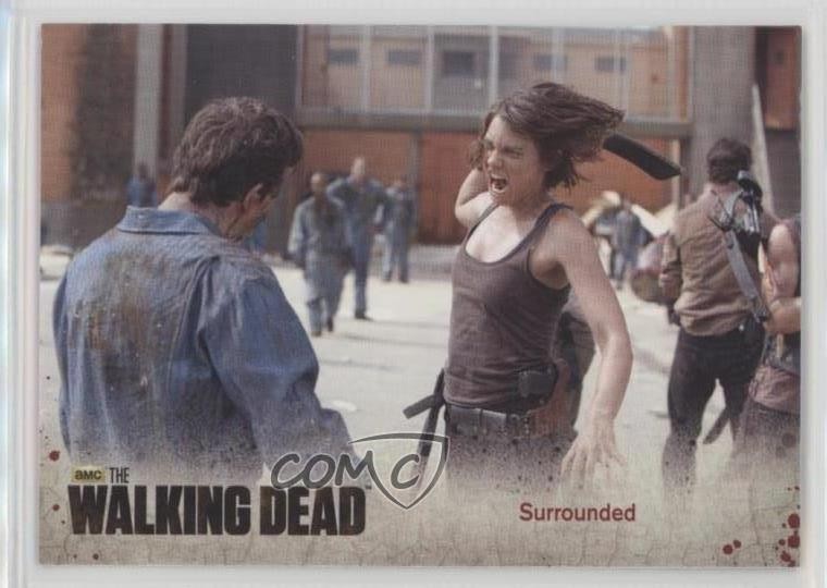 2014 Cryptozoic The Walking Dead Stagione 3 Parte 1 Rick Grimes Circondato #15 1m8