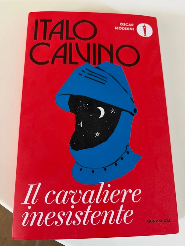 Libro italo Calvino il cavaliere inesistente