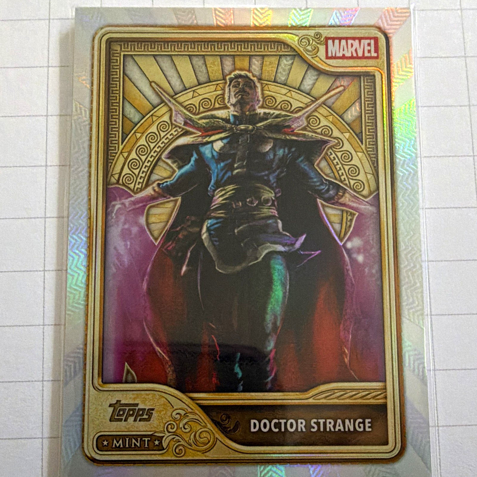 Topps 2026 Topps Mint Marvel Doctor Strange Gold Card #90 Non-Sport