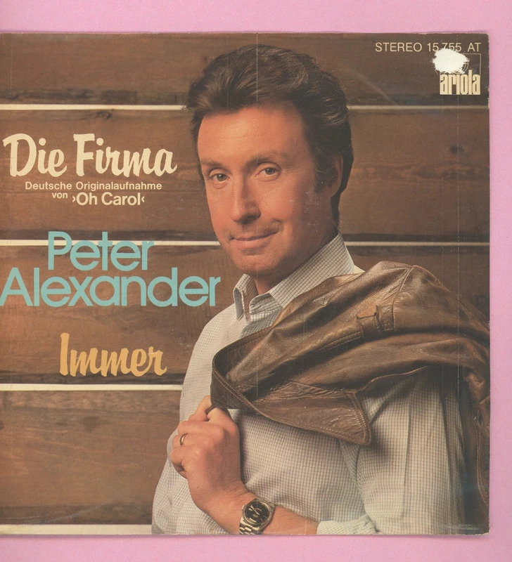 7 Vinyl Peter Alexander * Die Firma
