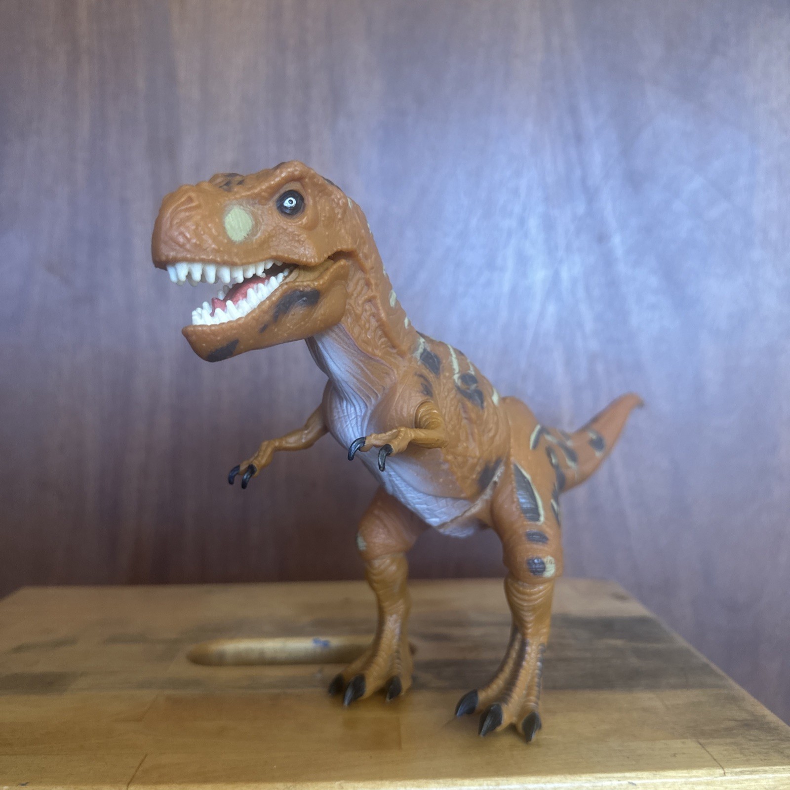 Vintage Kenner 1999 Jurassic Park Tyrannosaurus esclusivo con spina ferita