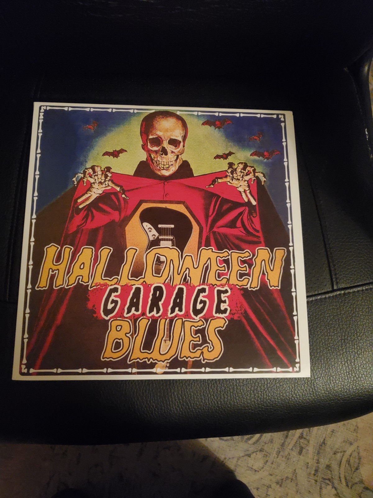 Halloween Garage Blues by Various (Record, 2022) Orange Vinyl LP