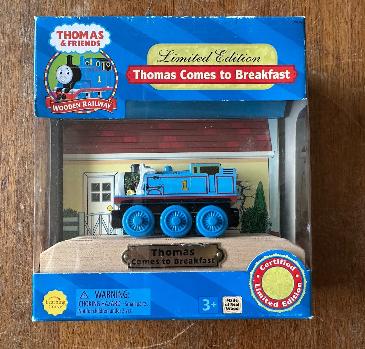 Learning Curve Wooden Thomas the Train LTD Thomas Comes to Breakfast! New!