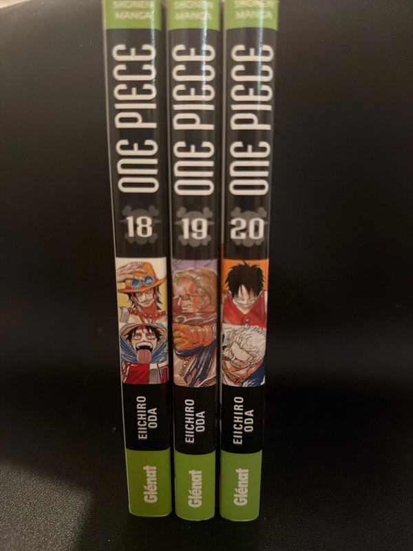 Lot one piece du 18 au 20