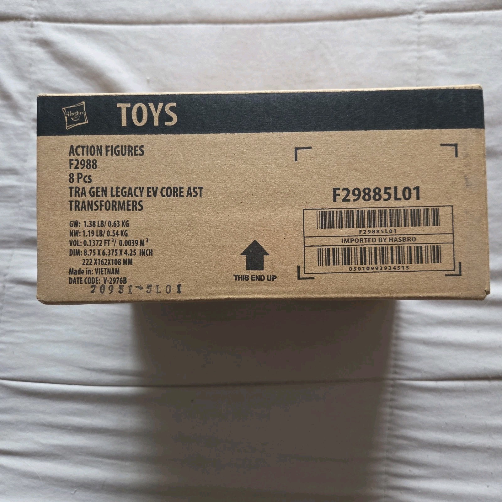 Transformers Generation Legacy Ev Core Ast Hasbro nuovo sigillato F2988 8 pezzi