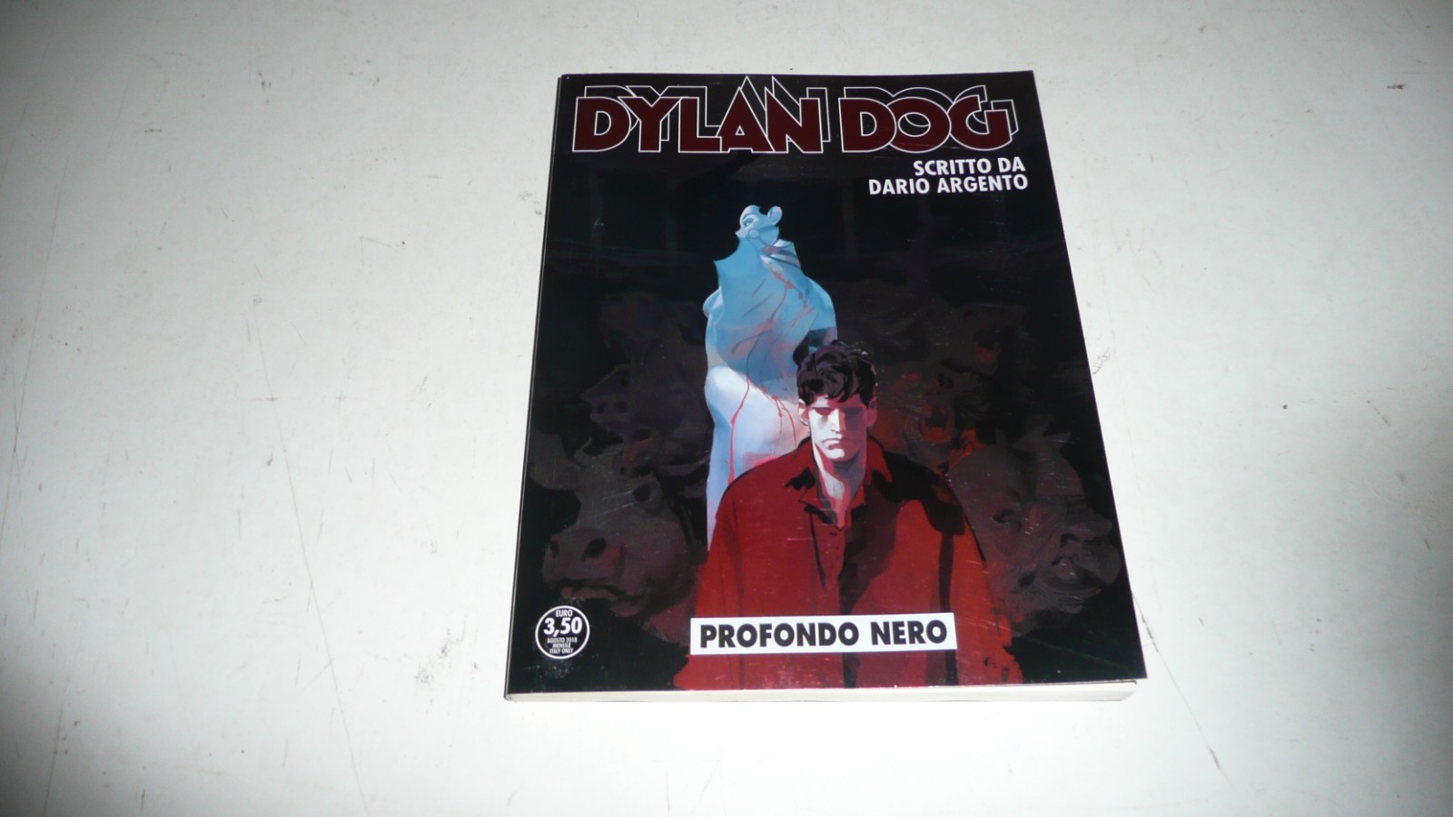 DYLAN DOG   FUMETTO N.383 PROFONDO NERO     DARIO ARGENTO      OTTIMO/EDICOLA