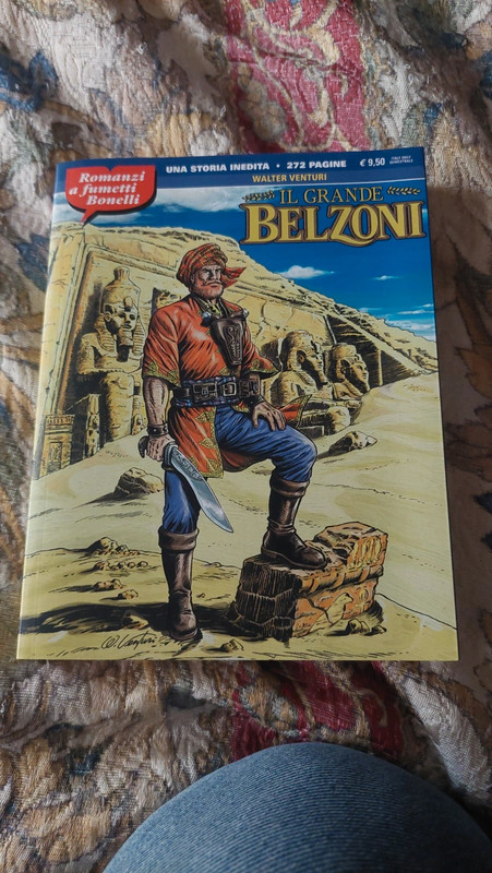 Fumetto "Il il Grande Belzoni" di Walter Venturi Edizioni Bonelli