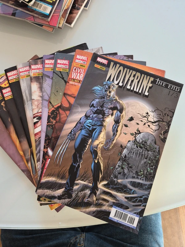 Wolverine 10 albi assortiti