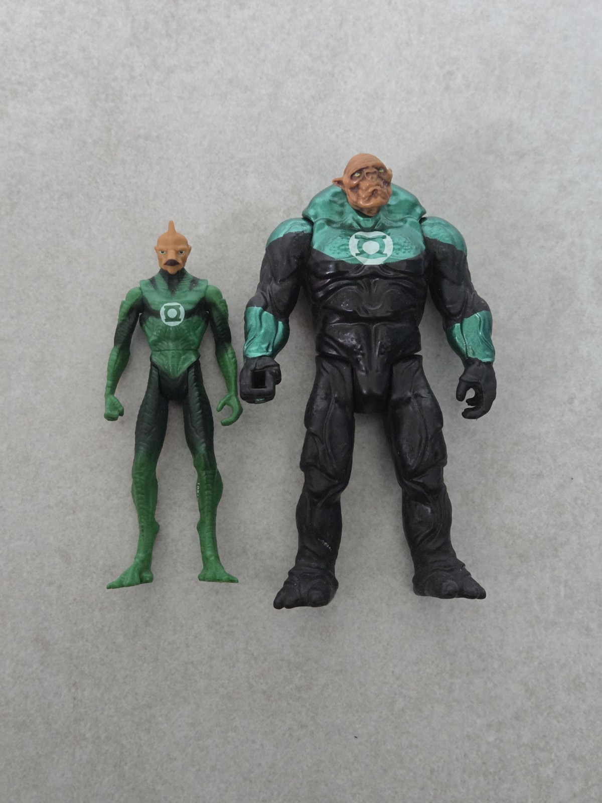 DC Comics Green Lantern Mattel Movie Figures Lot Tomar-Re & Kilowog 4" Loose