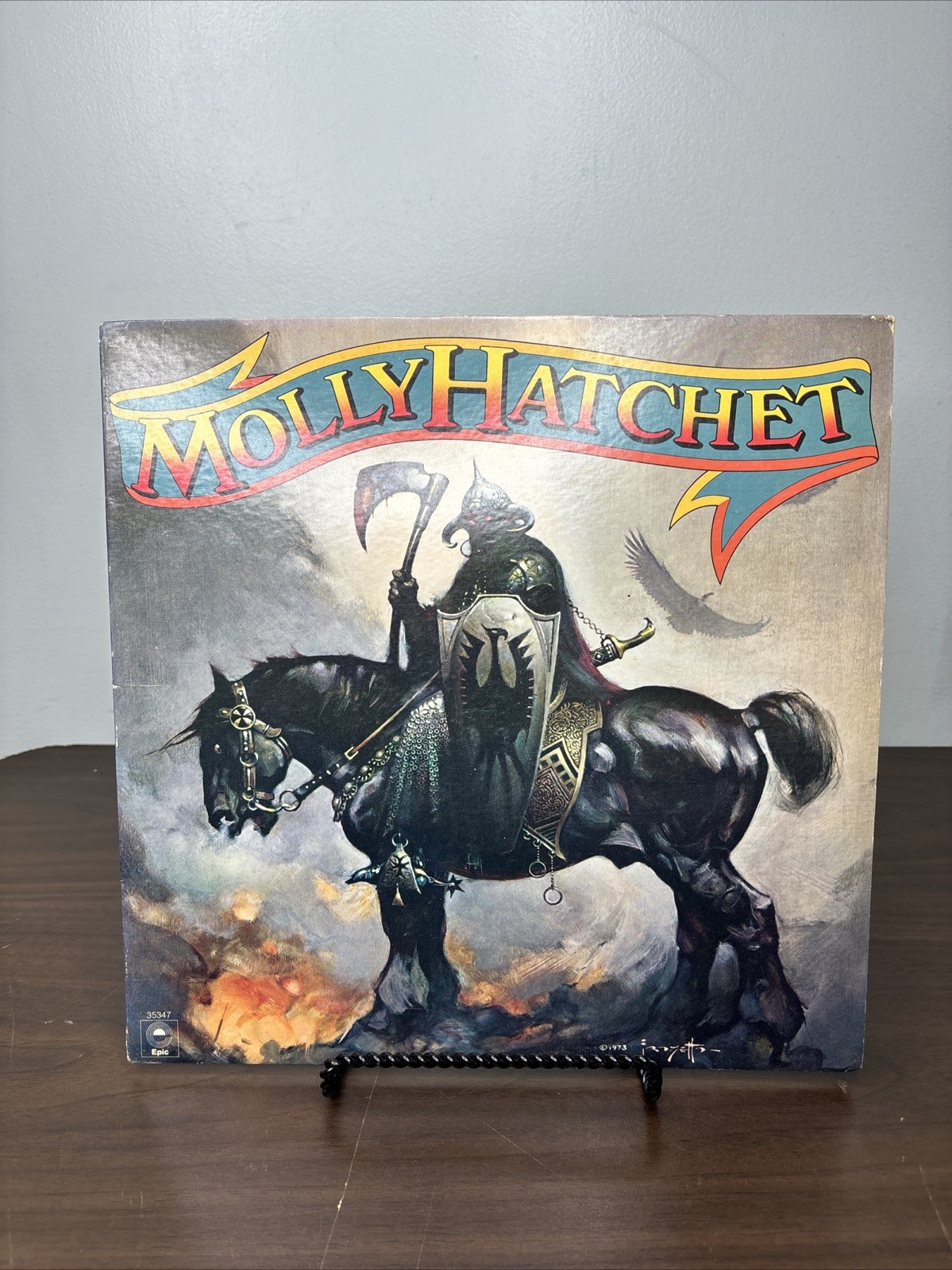 Molly Hatchet “Self Titled” Vinyl Record ~ Epic Records JE 35347 LP 1978