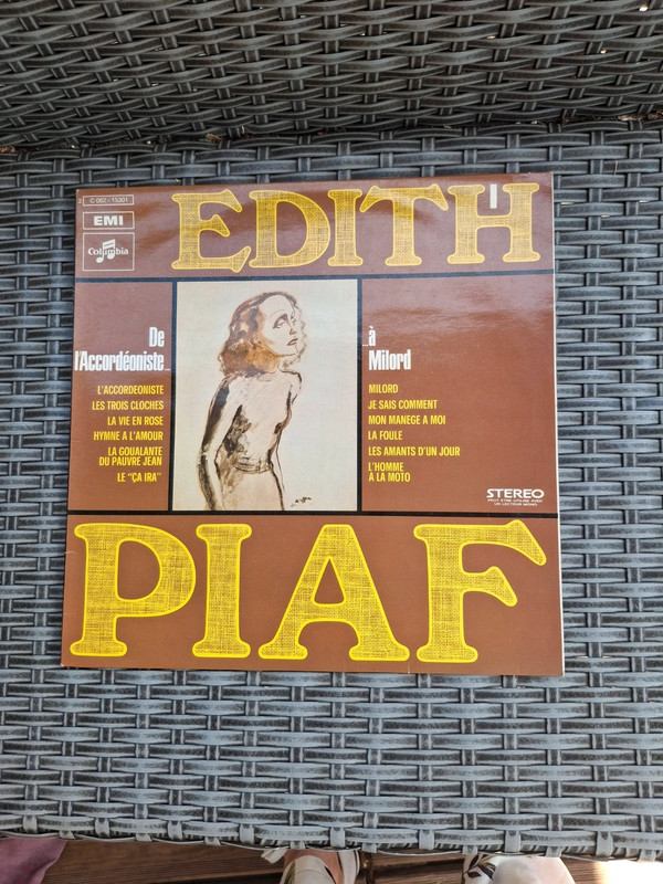 Disque vinyle Édith Piaf