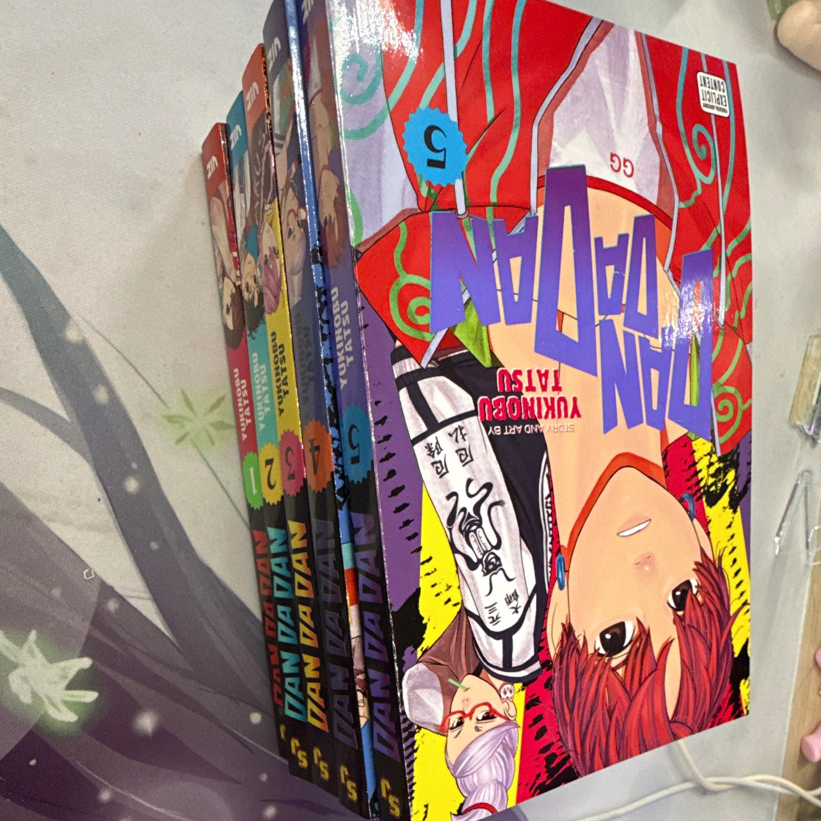 Lotto fumetti manga Dandadan volumi 1-5 di Yukinobu Tatsu