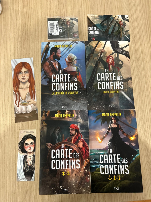 Saga La Carte des Confins de Marie Reppelin