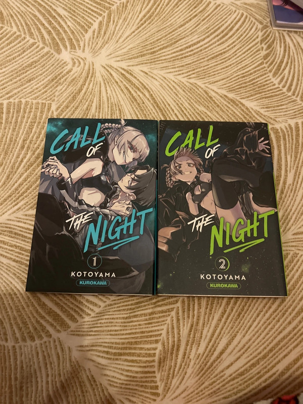 Call of the night tome 1,2 Français ! !