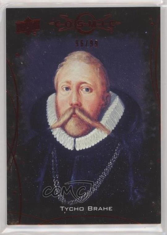 Upper Deck Cosmic Red Shift 2022 96/99 Tycho Brahe #3 gd1