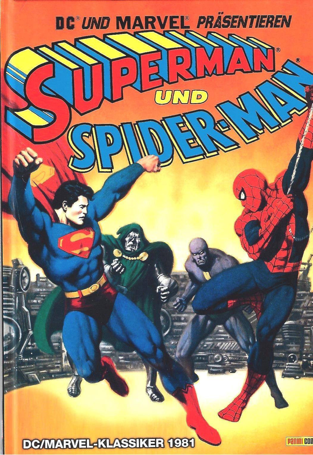 SUPERMAN & SPIDER-MAN 1981 HC (Panini)