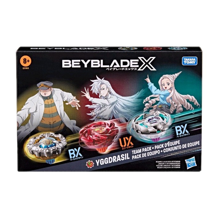 Beyblade X Yggdrasil Team Pack (PREVENDITA SPEDITO LUGLIO) leggere descrizione 