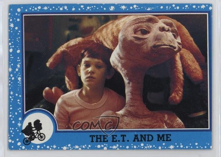 1982 Topps ET L'extra terrestre nella sua avventura sulla terra e me #14 1b3b