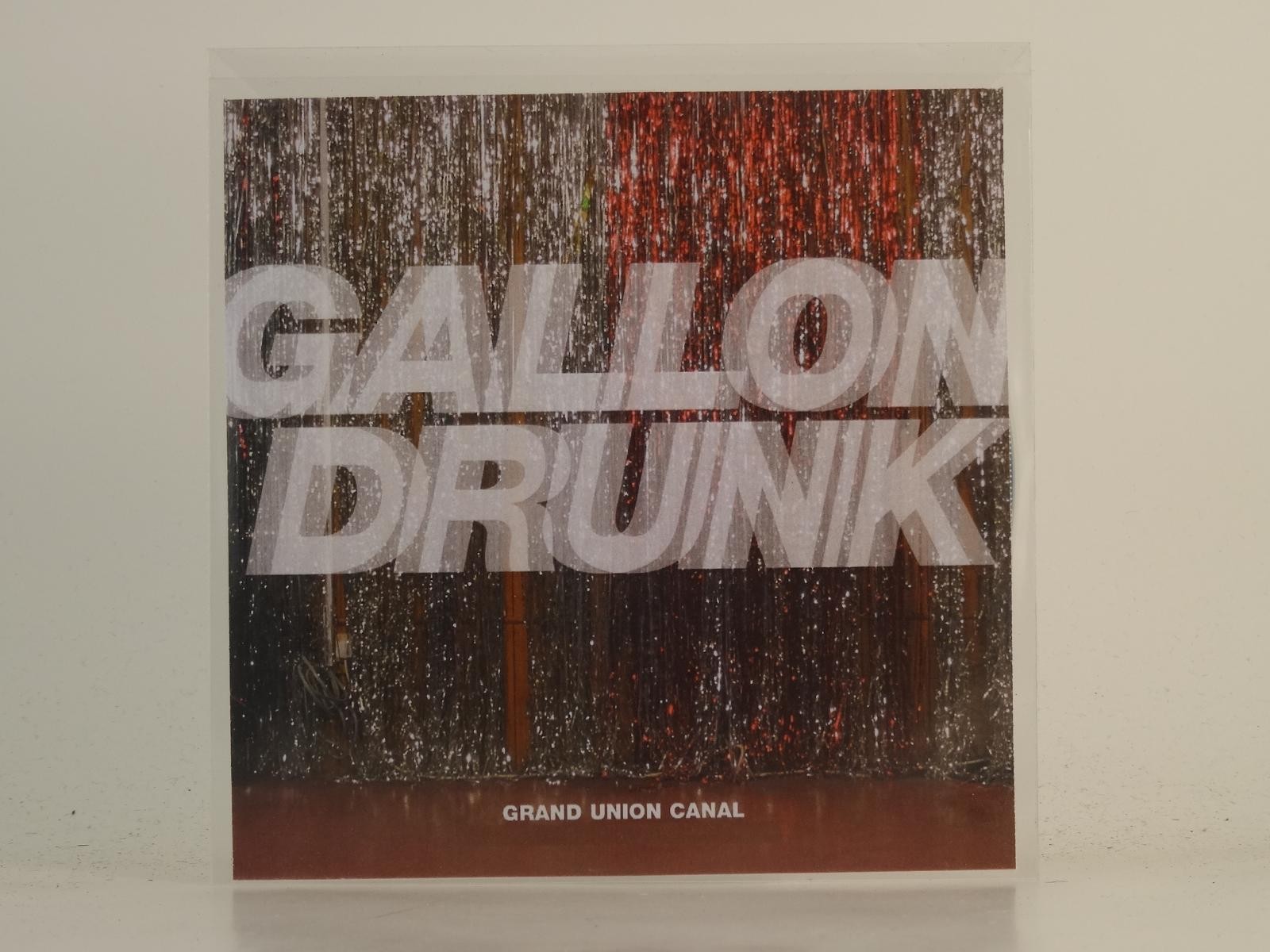 GALLON DRUNK GRAND UNION CANAL (H1) 2 Track Promo CD Single including Picture Sl