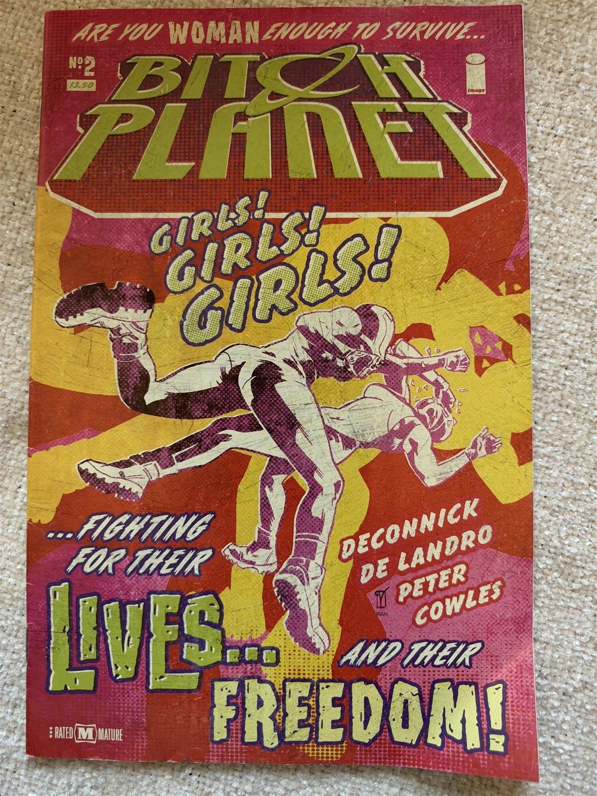 BITCH PLANET #2 Image Comics 2017 FN/VF 7.0