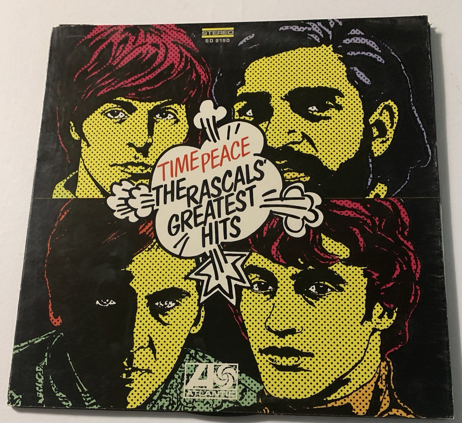 The Rascals' Vinyl Record Greatest Hits Time Peace See Description