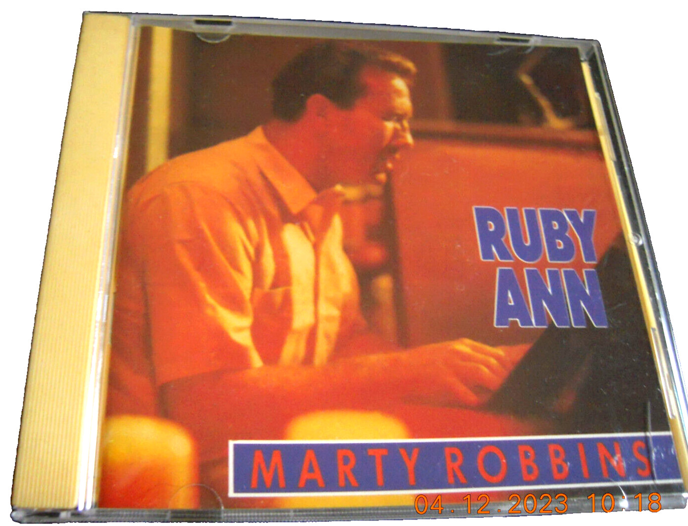 MARTY ROBBINS  "Ruby Ann Rockin' Rollin' Vol.3" - 1991 CD BEAR FAMILY 15569 TBE