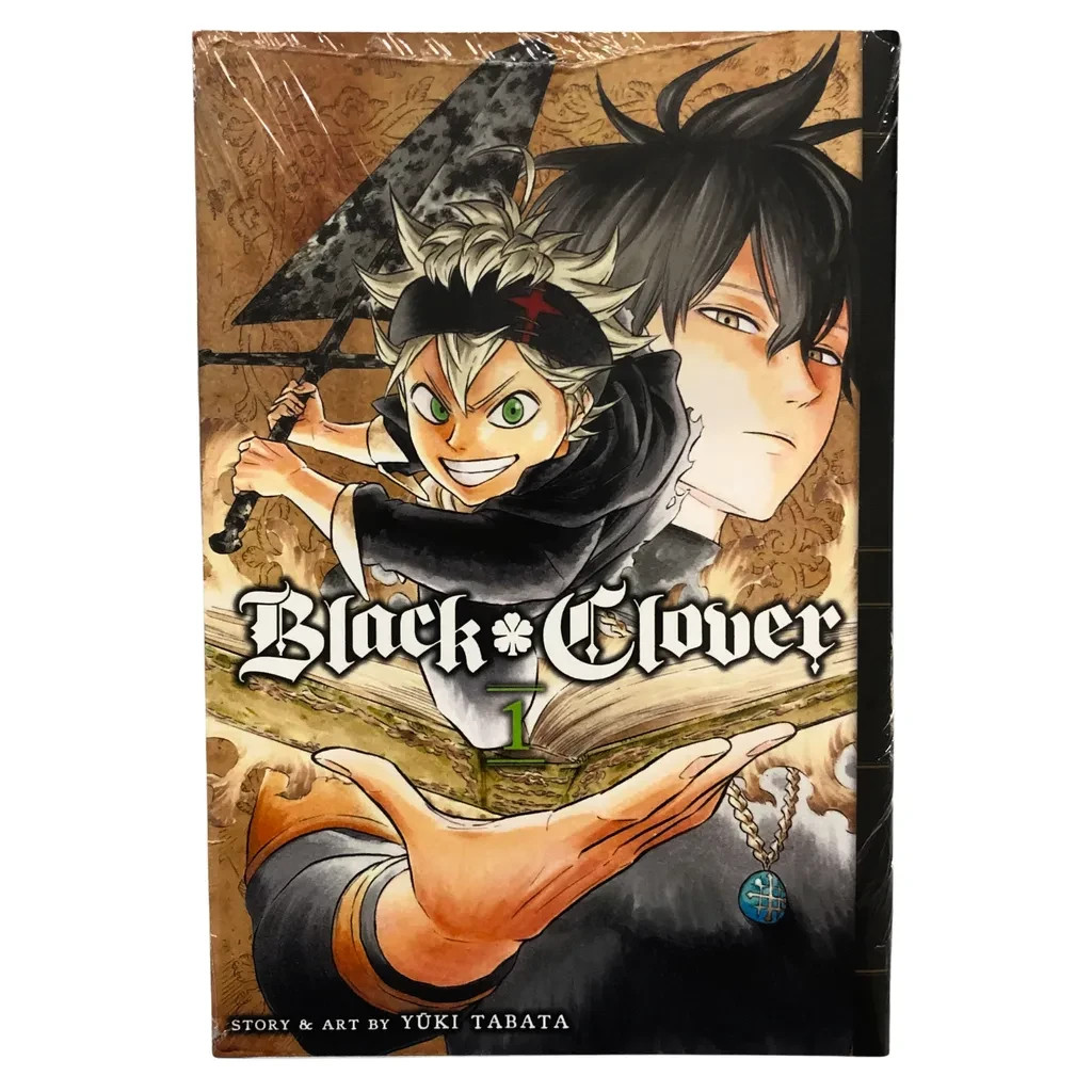 Comics Black Clover Manga Volume 1-7 Set Completo Inglese di Yuki Tabata