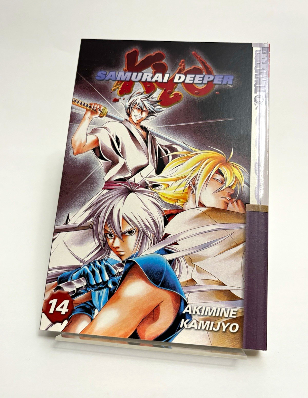 Samurai Deeper Kyo Vol. 14 Action Manga Akimine Kamijyo Tokyopop inglese TPB