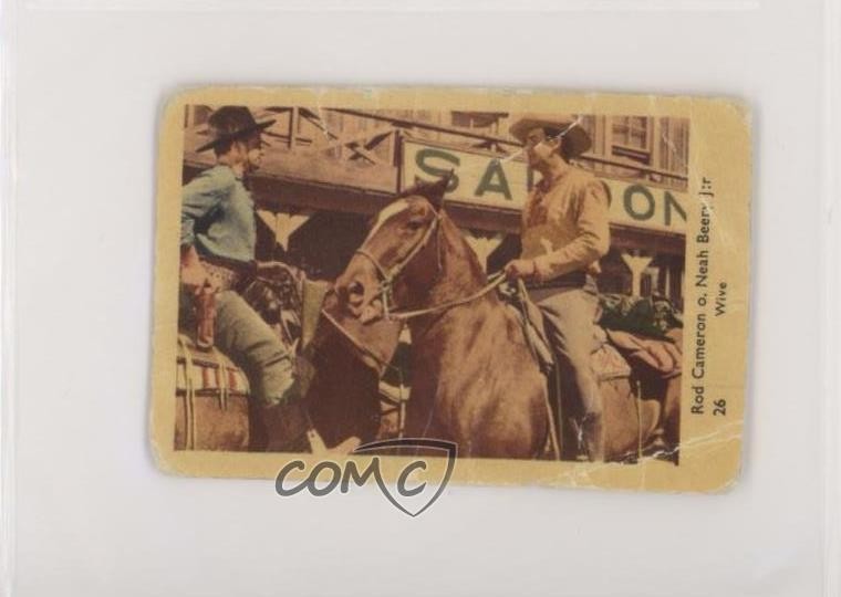 1956 Dutch Gum Numero su Offset Line Rod Cameron Noah Beery och (Neah) #26 1p1