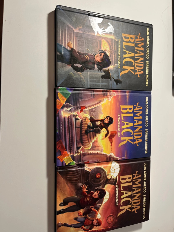 Pack de 3 de libros de Amanda black,